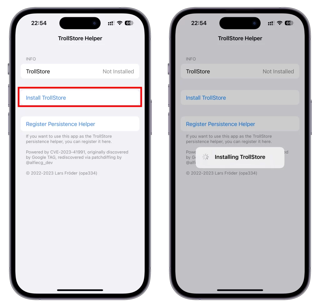 TrollStore2/巨魔商店2:iOS15 – 16.6.1 Misaka 安装巨魔教程 TrollStore2/巨魔商店2:iOS15 – 16.6.1 Misaka 安装巨魔教程