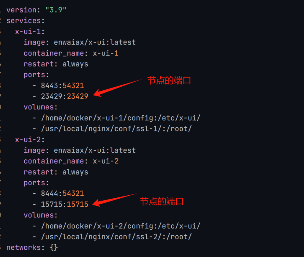 同一台服务器通过docker搭建多X-UI面板 同一台服务器通过docker搭建多X-UI面板